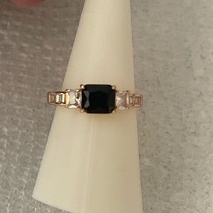 The Eleanor Ring size 9 Black Onyx NWT